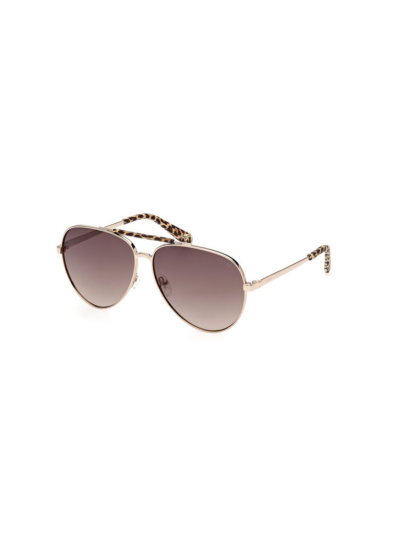 GUESS Unisex UV Protection Pilot Sunglasses - GU520932F61 - Lens Size: 61 Mm - Image 1